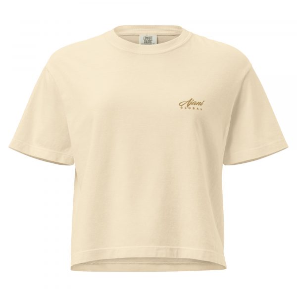 Women’s heavyweight boxy tee - Image 5