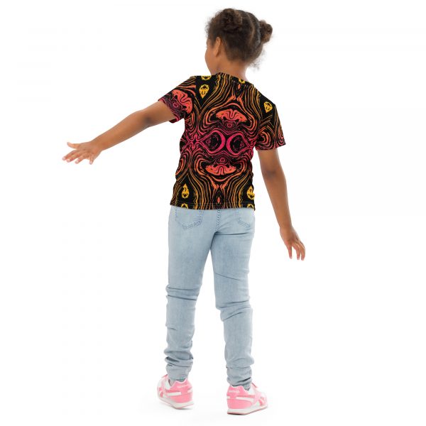 Swirls Crew Neck T-shirt - Image 6