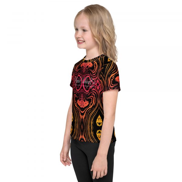 Swirls Crew Neck T-shirt - Image 3